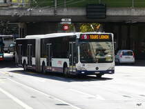 TPG - Mercedes Citaro  Nr.1177  GE  960927 unterwegs auf der Linie 9 in Genf am 09.09.2013