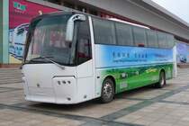 Ein Bus mit Elektroantrieb, ausgestellt auf der  China WCAM 2011  in Shouguang, 6.11.11
