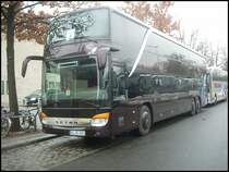 Setra 431 DT von EBR aus Deutschland in Berlin am 01.12.2012