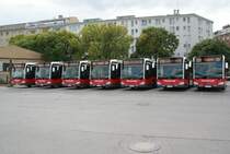Mercedes Citaro C2 der Verkehrsbetriebe Gschwindl am Nordwestbahnhof in Wien am 02.10.2013
