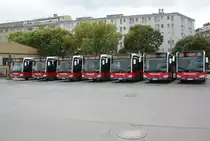 Mercedes Citaro C2 der Verkehrsbetriebe Gschwindl am Nordwestbahnhof in Wien am 02.10.2013