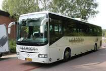 Ein Irisbus Arway wartet hier 2014 auf seine nächste Tour.