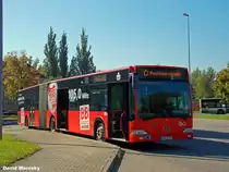 KOM 592 der VBBr an der Fontanestra�e, Brandenburg/Havel.