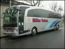 Mercedes Travego von M�ller Reisen aus Deutschland in Berlin am 01.12.2012