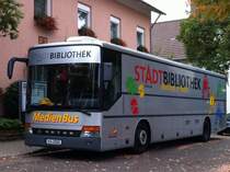 Setra S 315 UL  Stadtbibliothek Karlsruhe , Karlsruhe-Grnwettersbach 30.09.2013