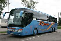 Setra S 416 GT-HD  Rmer , BAB 8 Autobahnraststtte Aichen 13.09.2013