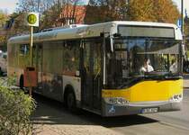 Solaris Urbino-Bus auf der Linie X83, hier an der Endstelle, 2007