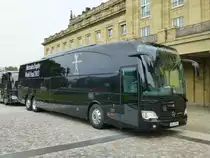 Mercedes Travego L Euro 6  vip-shuttle.com , unterwegs f�r Golf Mercedes Trophy World Final 2013, Stuttgart 28.09.2013