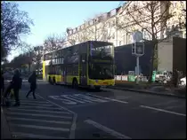 MAN Lion's City DD der BVG in Berlin am 03.12.2012