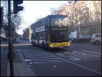 MAN Lion's City DD der BVG in Berlin am 03.12.2012