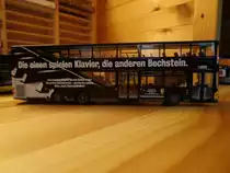 Ein Rietze BVG MAN Lions City DD mit Bechstein Werbung - Zielschild : M29 U Wittenbergplatz - 
BVG Wagennr.: 3148 - aus meiner Sammlung