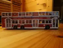 Ein Rietze BVG Man Lions City DD mit Scandic Hotels Werbung - Zielschild : M85 S+U Hauptbahnhof - BVG Wagennr.: 3460 - aus meiner Sammlung