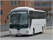 MAN Lion's Coach in den Stra�en von Hamburg aufgenommen am 19.09.2013.