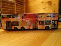 Rietze BVG MAN Lions City DD mit Friedrichstadtpalast Werbung - Zielschild : 200 S Unter den Linden - BVG Wagennr.: 3272 - aus meiner Sammlung