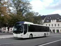 MAN �L364 auf der Linie 207 aus Chemnitz nach Olbernhau. Marienberg, (16.9.2013).