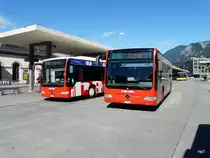 Chur - Mercedes Citaro  GR  97514 unterwegs auf der Linie 1 in Chur am 20.09.2013