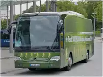 Mercedes Benz Tourismo gesehen am ZOB in Hamburg. 21.09.2013 