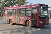 Stadtbus der Linie 2 in Shouguang, 6.11.11