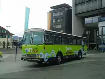 Assura, Pully - VD 212'530 - Saurer/T�scher (ex P 24'623) am 14. Oktober 2013 in Thun, Aarefeldplatz