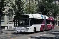 Volvo Bus Moonliner mit der Betriebsnummer 831 auf der Linie 19 in der Bundesgasse. Die Aufnahme stammt vom 05.08.2013.