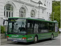 Setra S 315 NF abgestellt nahe dem ZOB in Rendsburg am 18.09.2013.