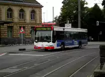  Mercedes-Benz O 530 I (Citaro) auf der Linie 058 nach Krefeld Hlser Berg am Hauptbahnhof Krefeld.(13.10.2013) 