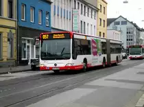 Mercedes-Benz O 530 II (Citaro Facelift) auf der Linie 057 nach Meerbusch Bsinghoven am Hauptbahnhof Krefeld.(13.10.2013) 