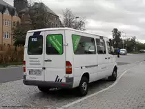 Dienstwagen Mercedes in Sprinter in Stollberg. (16.9.2013)