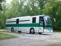 Setra S 415 GT Gefangenentransporter Justiz Baden-W�rttemberg, Karlsruhe 13.08.2013
