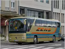 Mercedes Benz Tourismo unterwegs in Stadt Luxemburg am 12.10.2013.