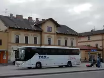 Einzige Setra S 416 GT-HD bei TAD in T�bor. (30.6.2013)