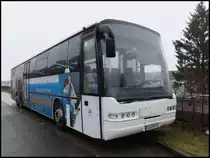 Neoplan Euroliner der RPNV in Sassnitz am 04.01.2013