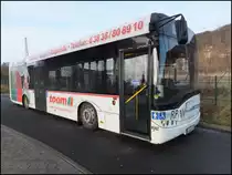 Solaris Urbino 12 der RPNV in Sassnitz am 05.01.2013