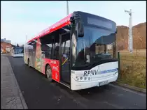 Solaris Urbino 12 der RPNV in Sassnitz am 05.01.2013