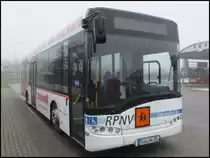 Solaris Urbino 12 der RPNV in Bergen am 08.01.2013