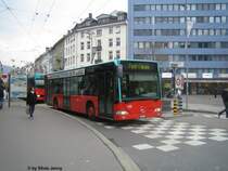 Citaro 122 am 23.4.08 bei der Hst. Guisanplatz/Place Guisan