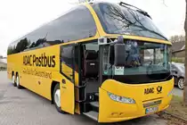 Heute, am 29.10.2013 hat das Tostedter Unternehmen  www.Becker-Reisen.de  ihren ersten  Postbus  f�r die neue Berlinlinie bekommen.