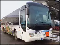 MAN Lion's Regio der RPNV in Bergen am 17.01.2013
