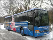 Setra 315 UL der Ostseeklinik K�nigsh�rn in Zirkow am 21.01.2013