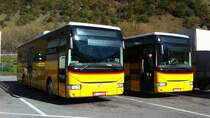 Irisbus Crossway, livraison � La Poste, Relais du St-Bernard 07.11.2013