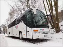 Setra 415 GT-HD von Janzen aus Deutschland in Binz am 11.02.2013