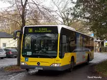 Ein Citaro II der BVB am Bahnhof S. Grunewald. 03.11.2013
