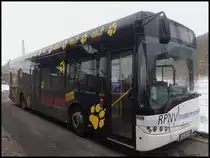 Solaris Urbino 12 der RPNV in Sassnitz am 15.02.2013