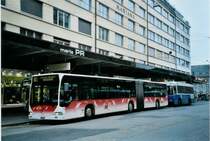 ABM Meinisberg 3/BE 281'744 Mercedes Citaro am 22. Dezember 2007 Biel, Bahnhof