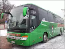 Setra 415 GT-HD von Aschemeyer ais Deutschland im Stadthafen Sassnitz am 24.12.2013