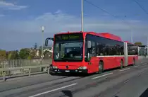 Mercedes Citaro mit der Betriebsnummer 861 auf der Linie 10 auf der Kornhausbr�cke. Die Aufnahme stammt vom 08.11.2013.