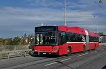 Volvo Bus mit der Betriebsnummer 819 auf der Linie 10 auf der Kornhausbr�cke. Die Aufnahme stammt vom 08.11.2013.