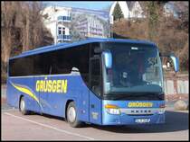 Setra 415 GT-HD von Grsgen aus Deutschland im Stadthafen Sassnitz am 04.03.2013