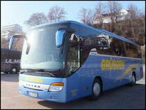 Setra 415 GT-HD von Grsgen aus Deutschland im Stadthafen Sassnitz am 04.03.2013