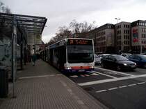 Mercedes Benz Citaro C1 Facelift der ESWE Verkehr am 21.11.13 in Wiesbaden Hbf 